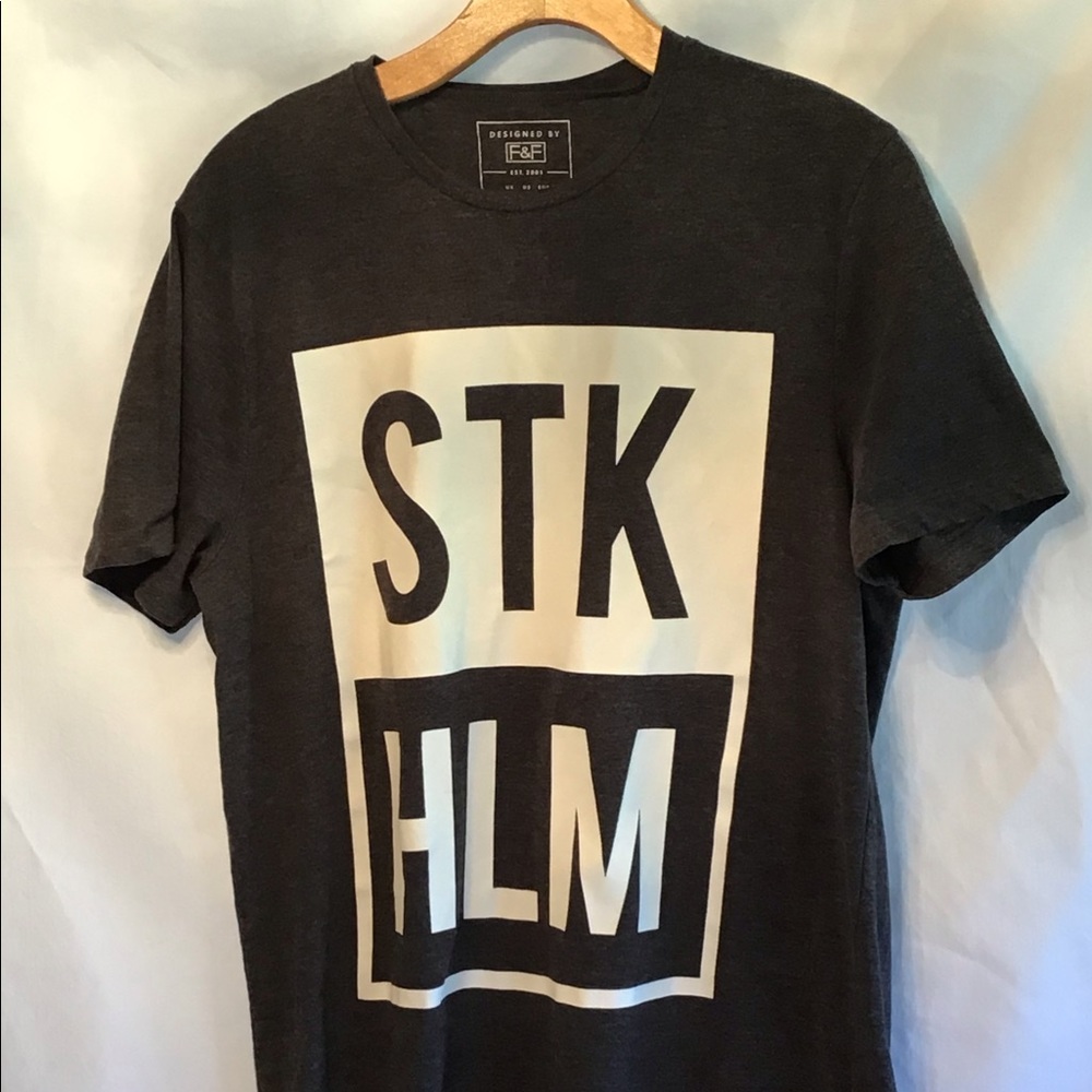 F &F Stockholm Tee Soft Super Cool